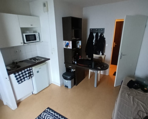 Flat near city center in France